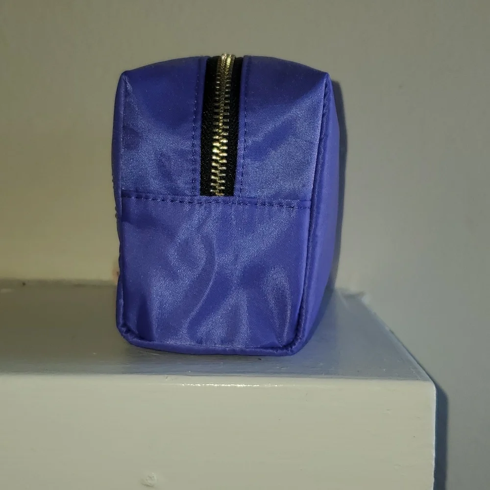 New Victoria's Secret Bling Spellout Travel Makeup Cosmetic Pouch Bag NWT - Picture 3 of 9